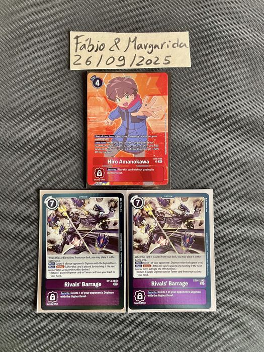 Cartas Digimon oficiais/verdadeiras várias raridades e coleções