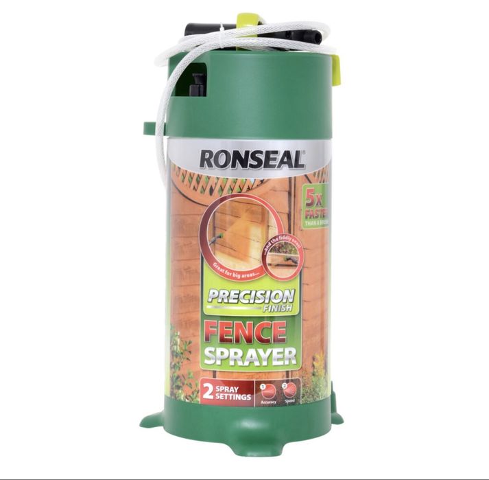 Opryskiwacz Ronseal Precision Finish Pump Fence Sprayer - Zielony