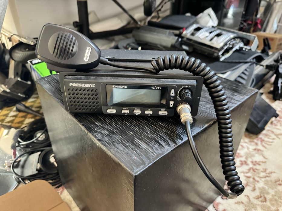 CB Radio President Johnson II 2 12/24V Sprawne