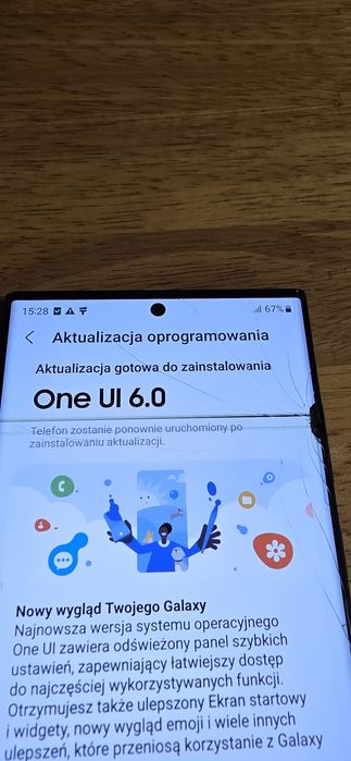 Wyświetlacz Samsung S23 Ultra Czarny