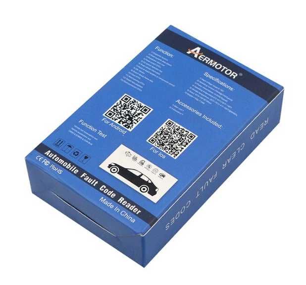 AERMOTOR Адаптер/сканер блютуз 4 ELM327 PIC 25K80 v1.5