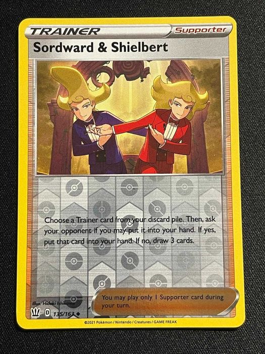 Carta Pokémon Sordward & ShielBert 135/163 Battle Styles
