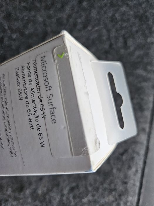 Microsoft Surface 65w - Carregador Modelo 1706.