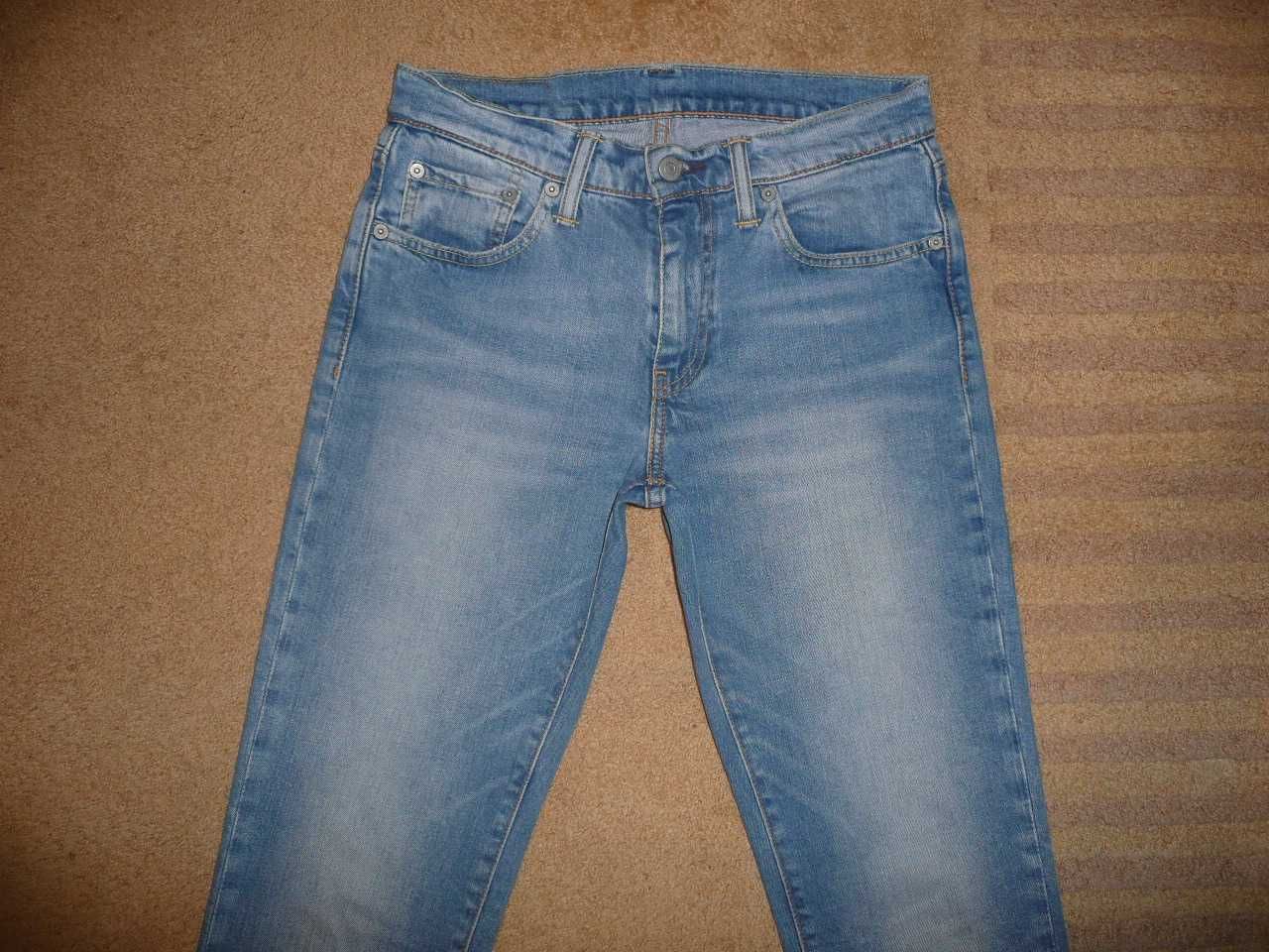 Spodnie dżinsy LEVIS 511 W29/L32=38,5/106cm jeansy