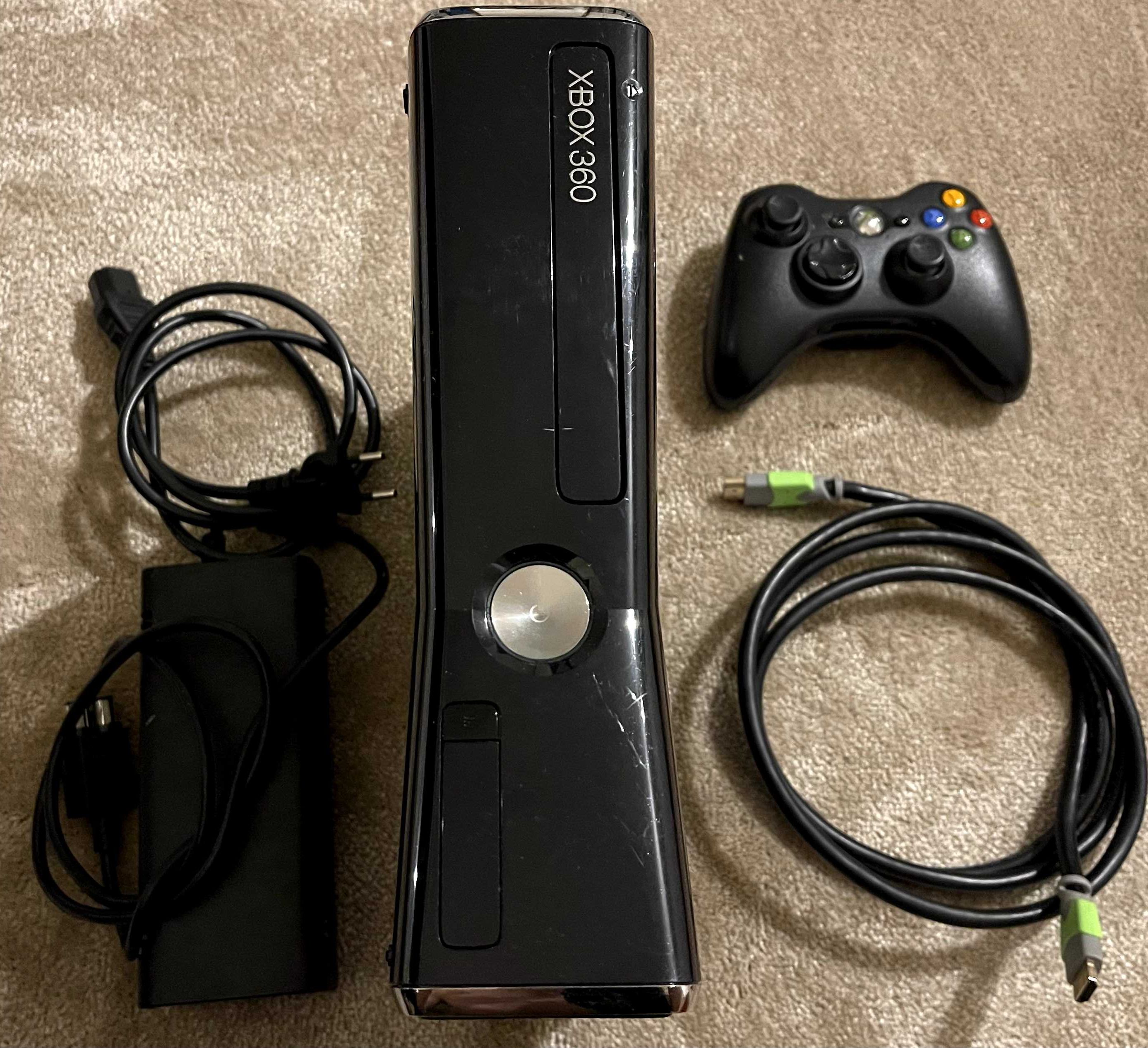Xbox 360 S Console, Slim, 250 Gb, 1 джойстик