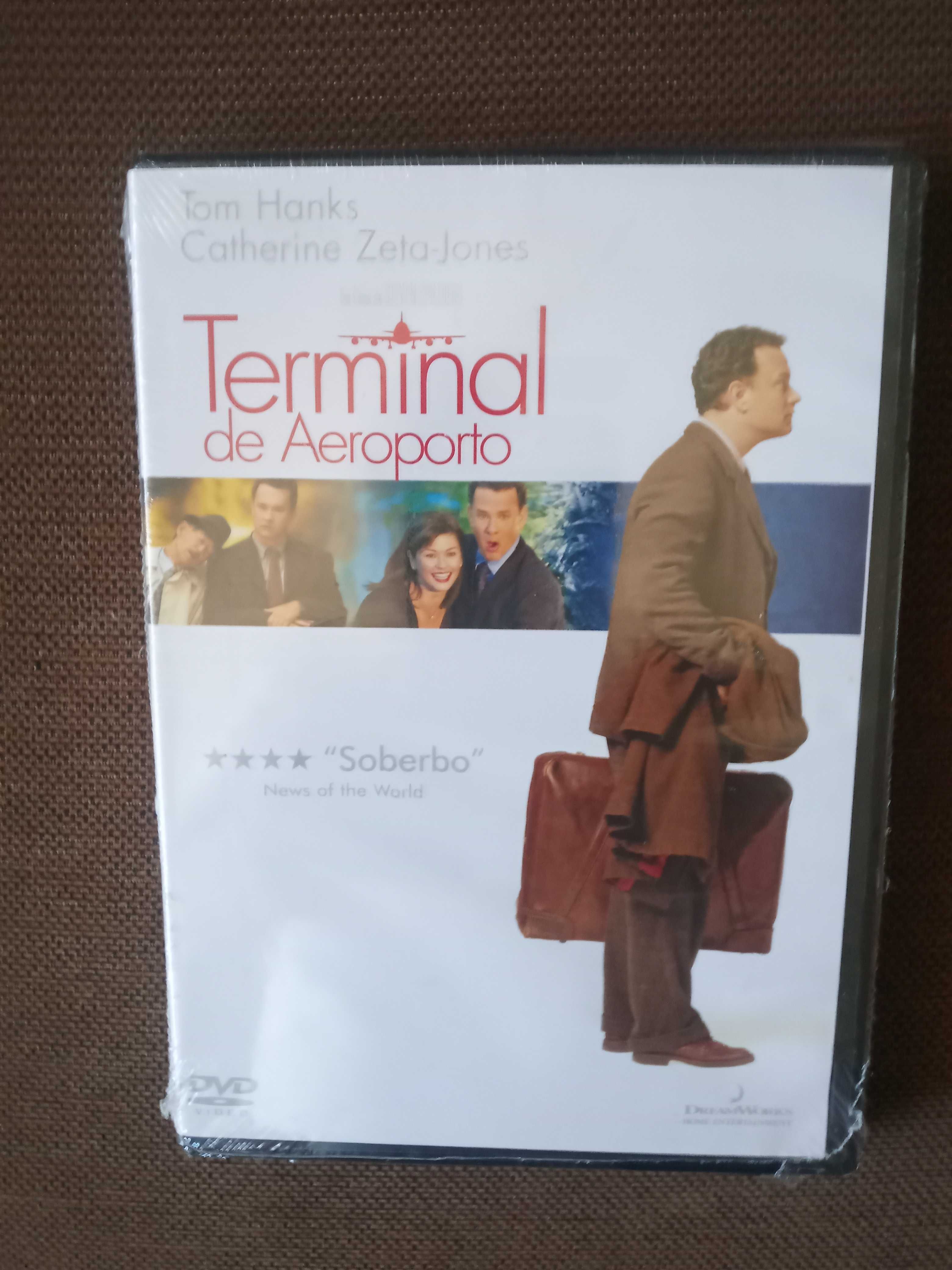 filme dvd original - terminal de aeroporto - selado