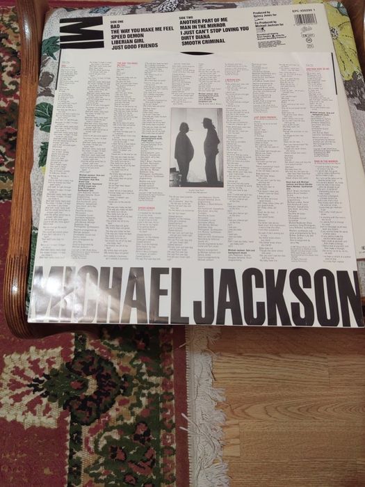 Michael Jackson - Bad, album winylowy