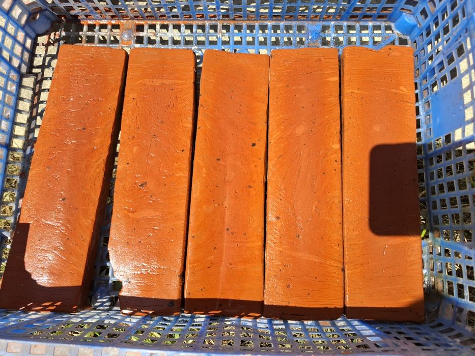 PŁYTKI cięte  - CEGŁA rozbiórkowa - PIĘKNE!