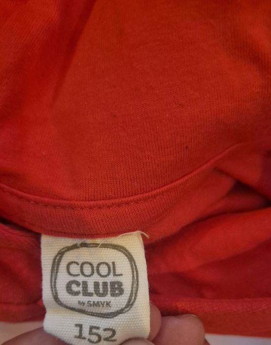 Bluza 152cm z kapturem jak NOWA coolclub