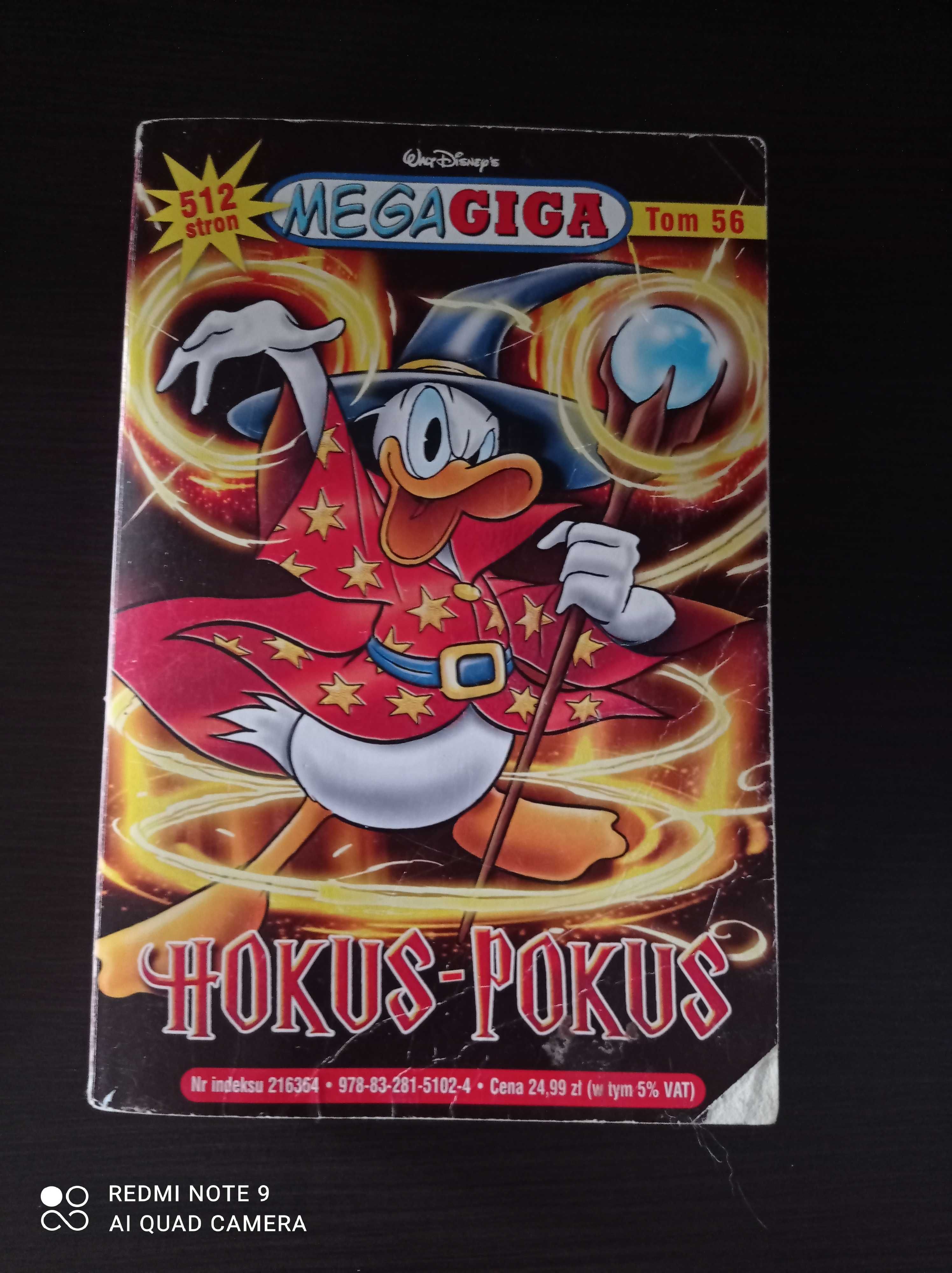 Kaczor Donald Hokus-Pokus komiks 512 stron