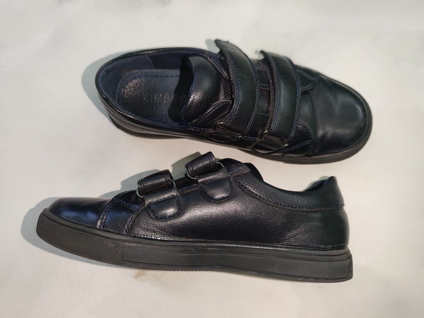 Черные спортивные туфли сникерсы кроссовки кеды 32 (20,5см)