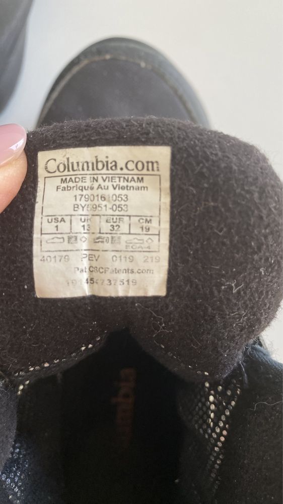 Зимние сапоги Columbia 32р