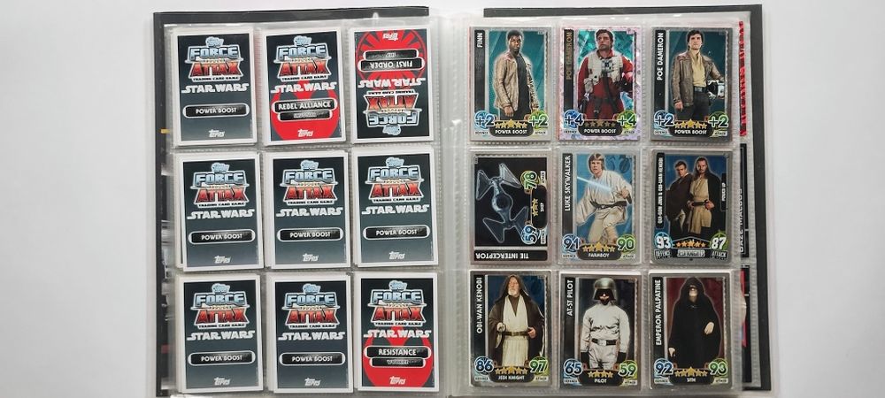 Karty STAR WARS topps Force Attax, Rouge One , Star Wars Attack EXTRA