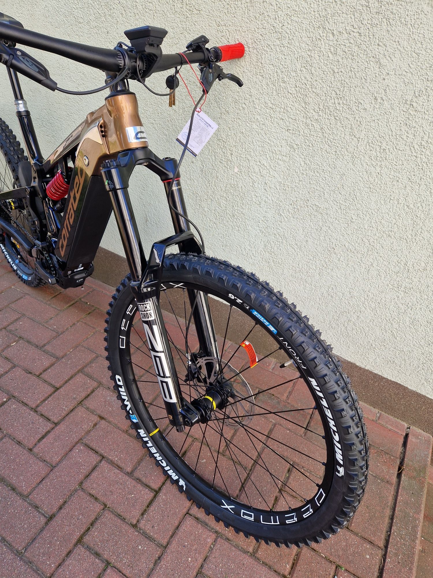 E bike Corratec e-power ilink 1i80 Factory bosch race carbon f vat