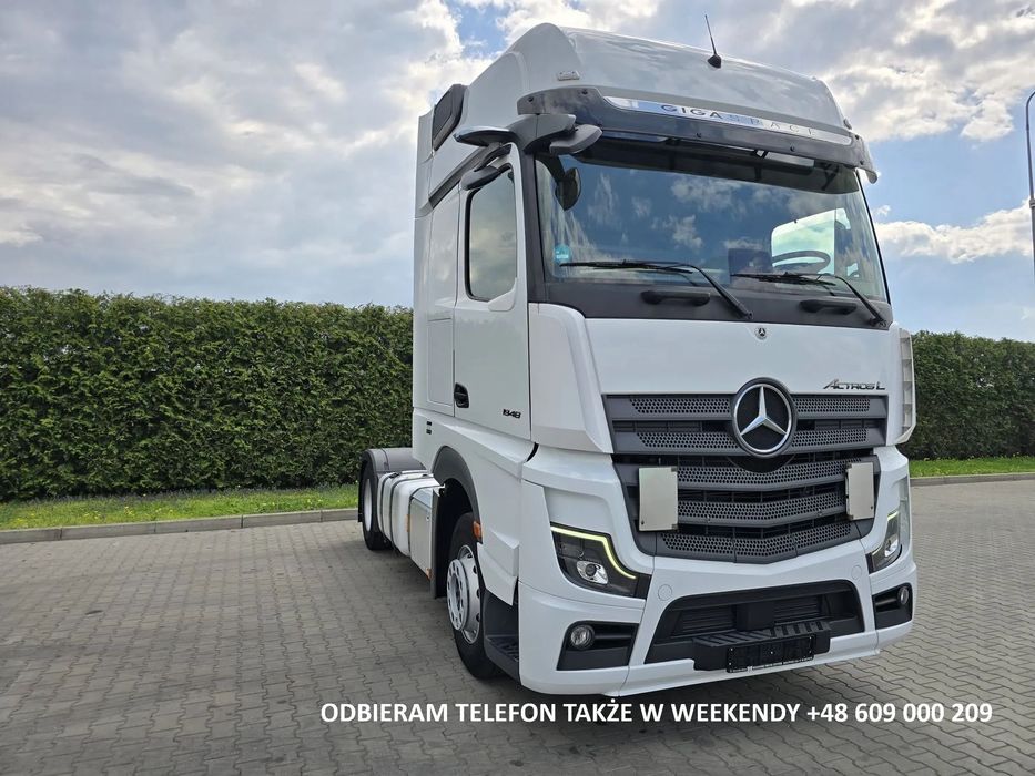 Mercedes-Benz Actros Giga Space, Klima Postojowa  Pierwszy