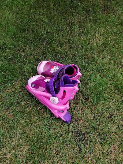 rolki Barbie różowe dł 19,5cm-23,5cm regulowane