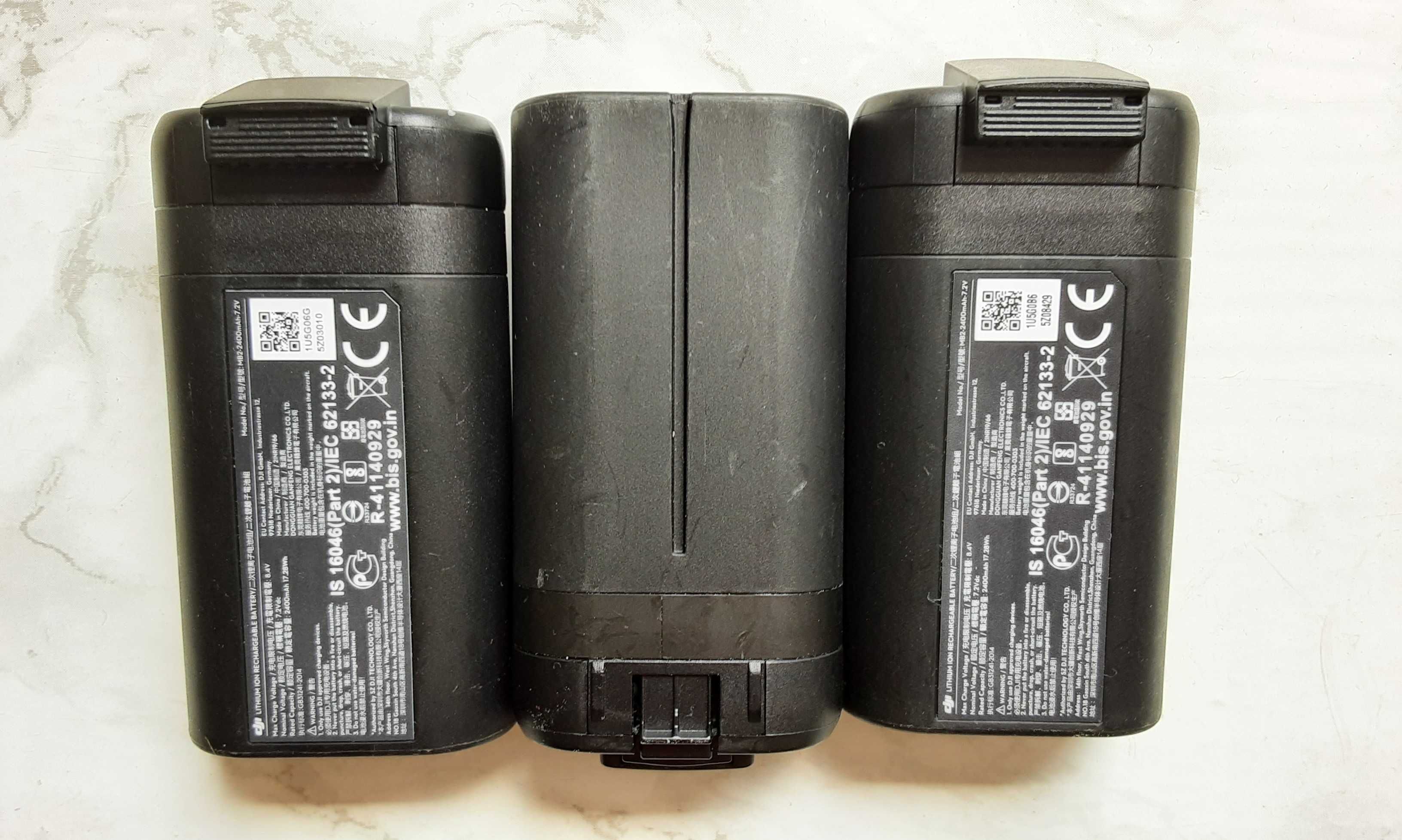 Акумулятор оригінал, (3 шт) DJI Mini 1, Mini 2, Mini SE