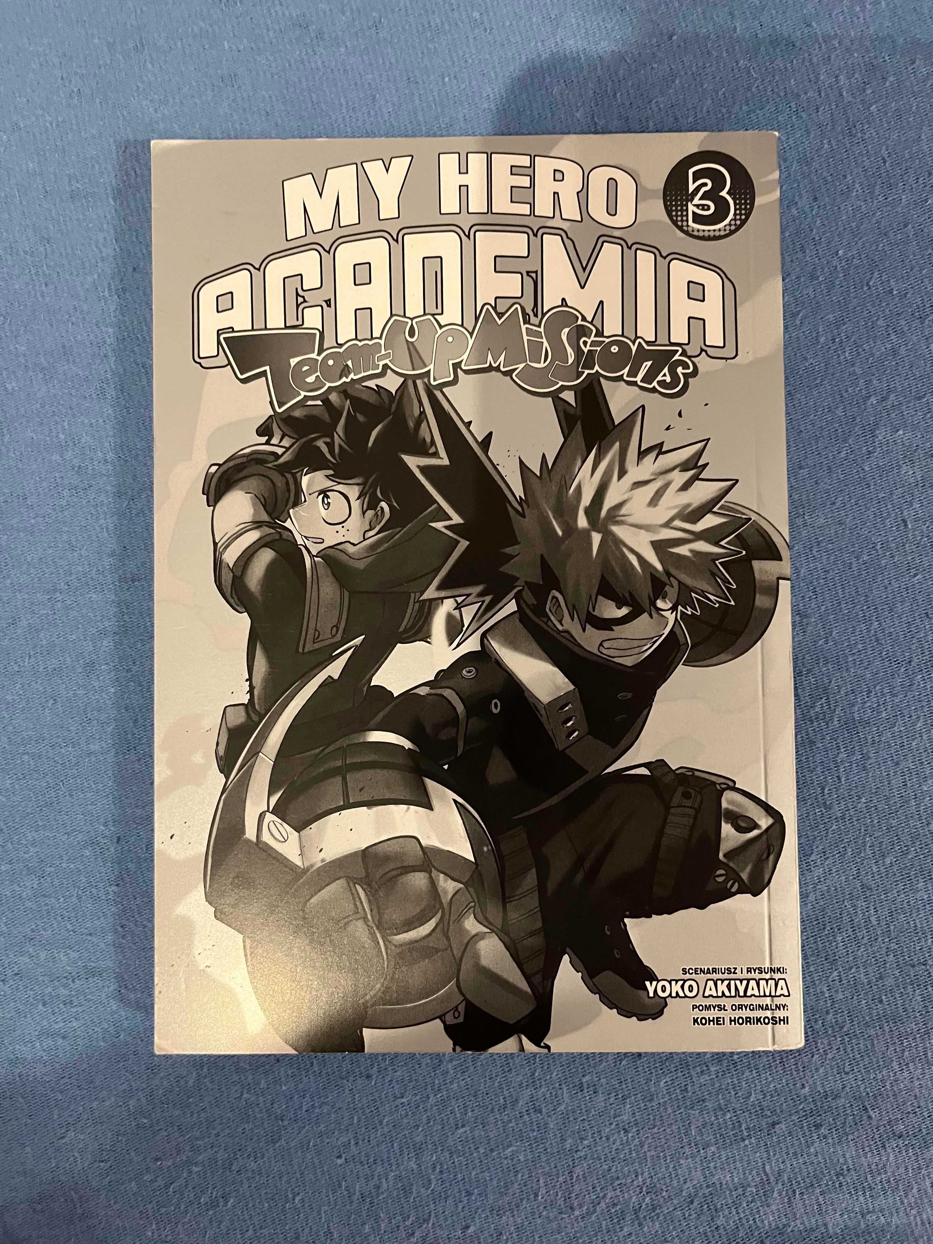 Manga: Team up missions. My hero academia. Tom 3