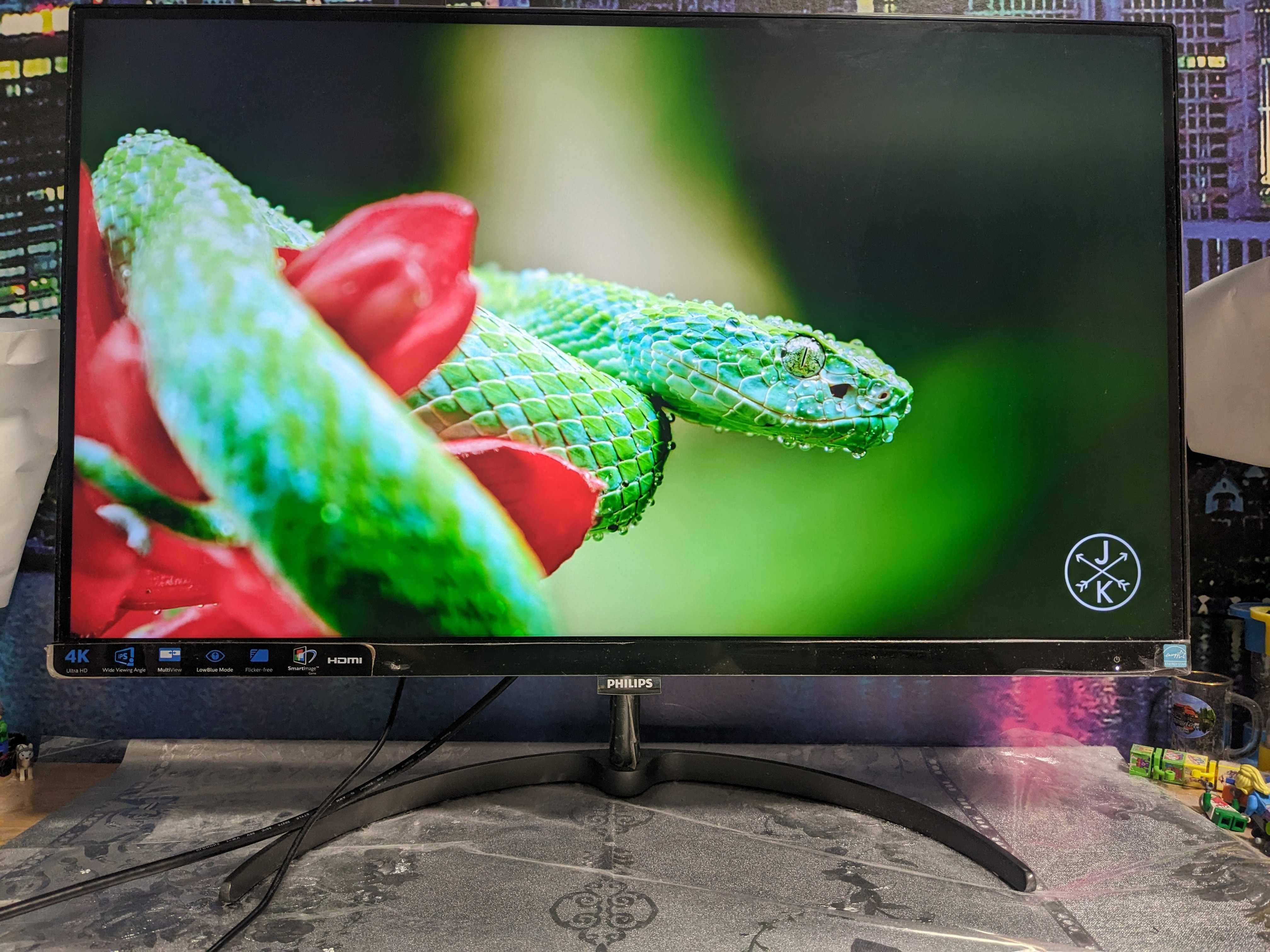 Монитор Philips 276E8VJSB - 27", 4К UHD, IPS