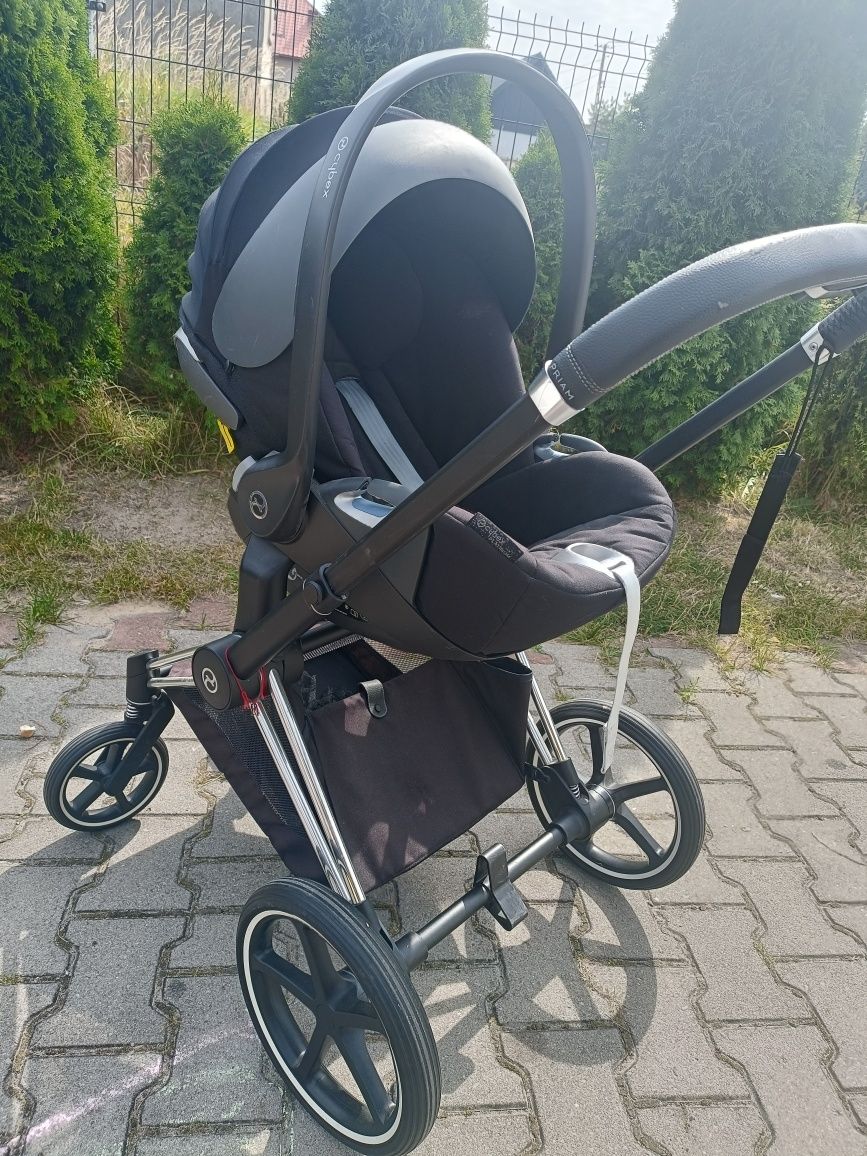 Wózek cybex priam 3 w 1 z bazą obrotową ISOFIX