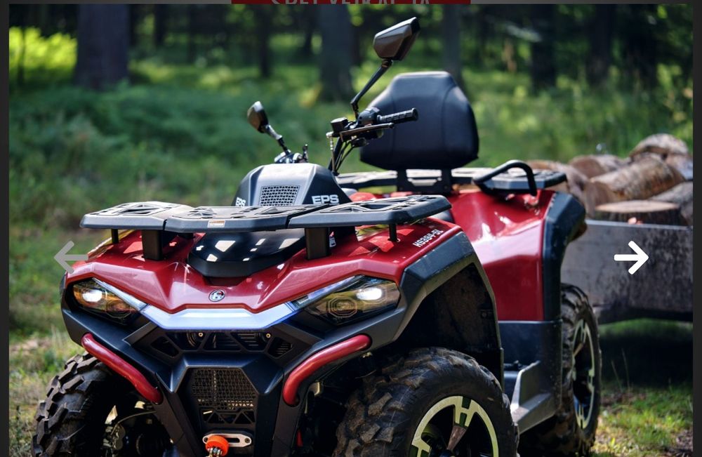 WIELKI Firmowy QUAD HISUN GUARDIAN 550 Homologacja EPS Wyciągarka RATY