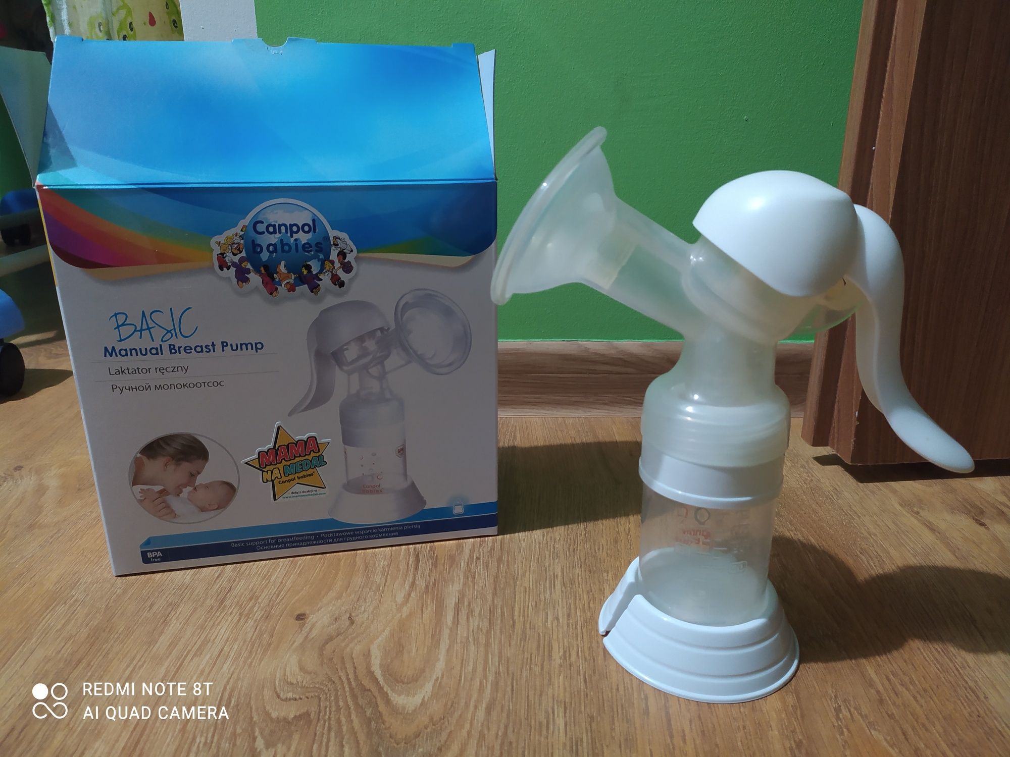 Laktator ręczny Canpol babies Basic