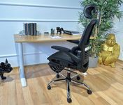 Elektrycznie regulowane biurko WING OBOL-T-FM1S2 do pracy stojącej