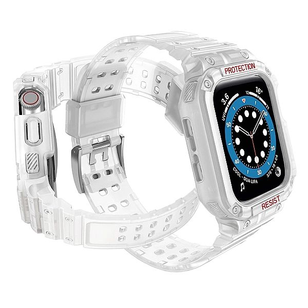 Protect Strap Band opaska z etui do Apple Watch 7 / 6 / 5 / 4 / 3 / 2