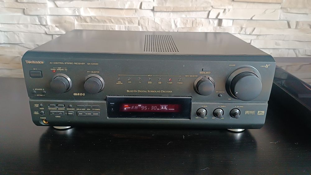 Technics SA-DX930 5.1 amplituner wejście Phono kino domowe 100% sprawn