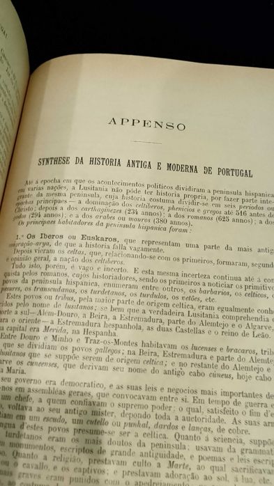 Resumo da História de Portugal 1897 Augusto Pereira de Moura