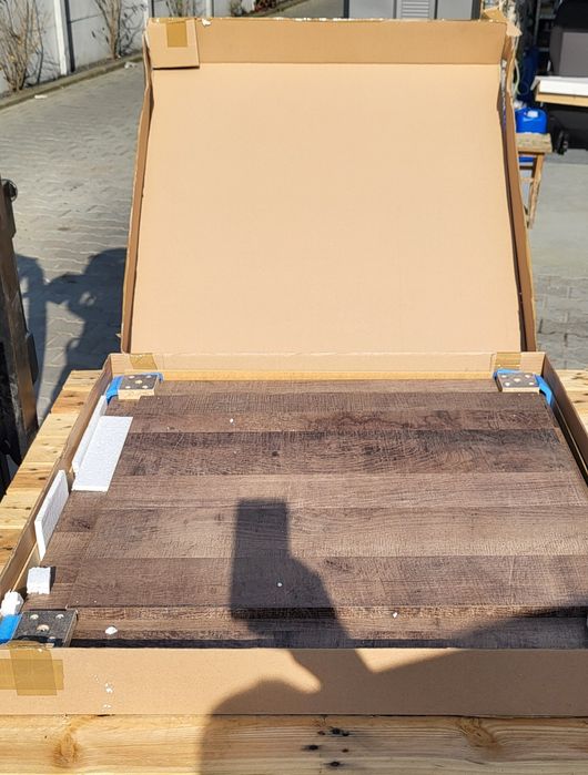 Ława kawowa z szufladą 80x80x40 Nowa