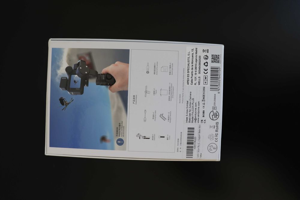 Estabilizador INKEE FALCON PLUS para Câmeras (GoPro e outras)