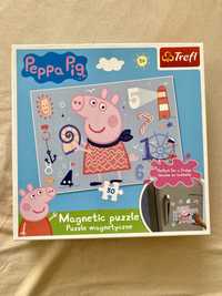 Puzzle magnetyczne Świnka Peppa