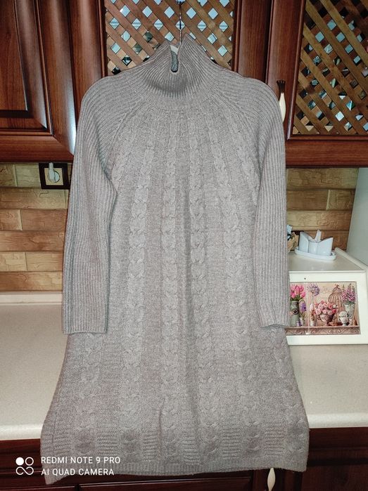 В'язані теплі плаття, можна для вагітних, S-L