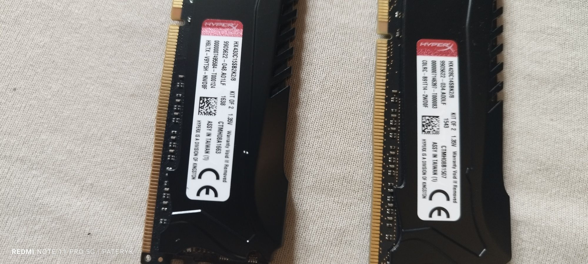 Pamięć ram HyperX savage DDR4 4x4gb 16gb 2800mhz