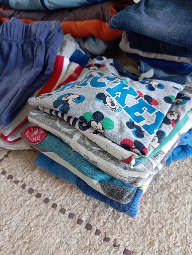 Lote de roupas infantis menino – Tamanho 12-18