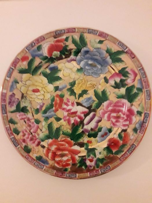 Pratos loiça chinesa-fabricados em Macau