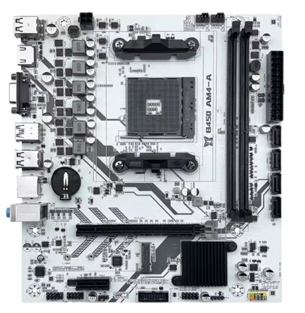 Материнська плата  amd Machinist b450 нова