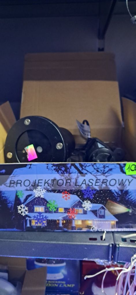 Projektor laser disco kropki pilot wielofunkcyjny