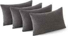 Nowe poszewki na poduszki / 30x50cm / poszewka / 4szt / sztruks !3028!