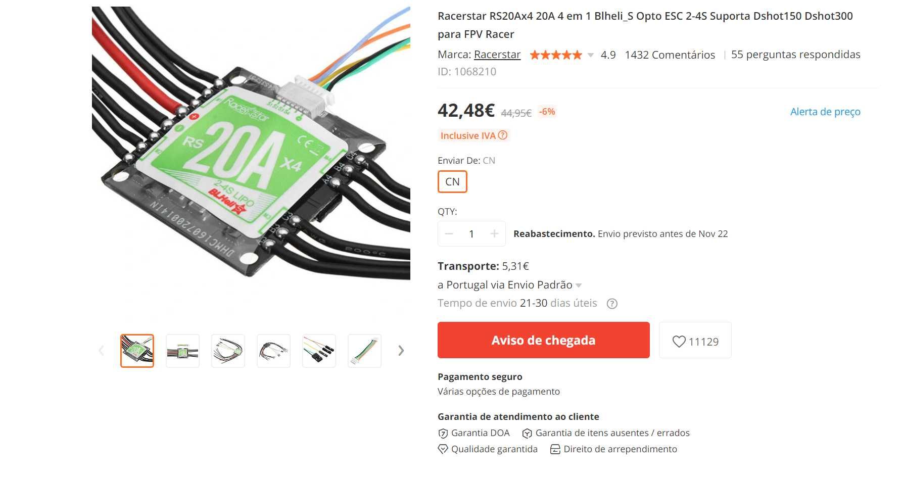 Material para drone