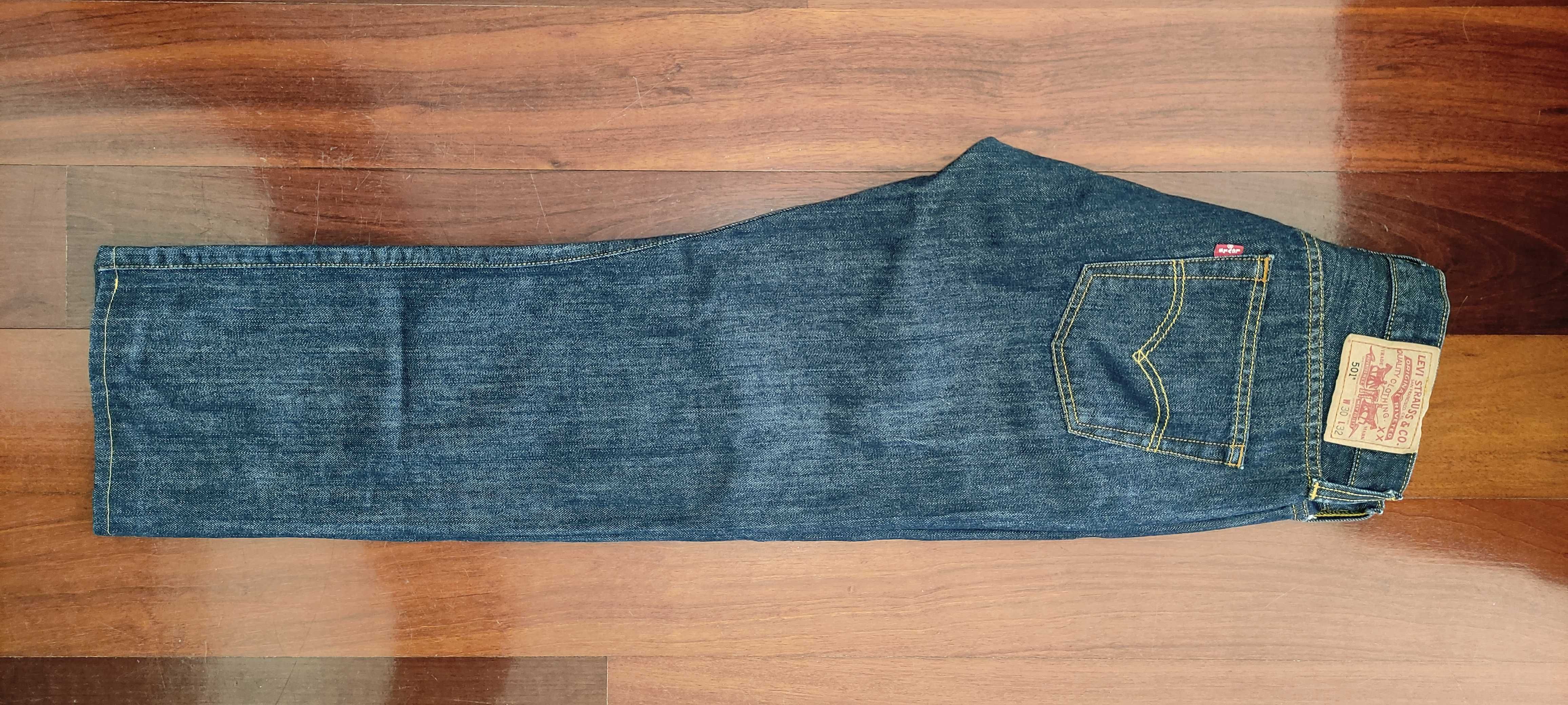 Caças ganga 501 Levi's Strauss