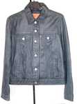 levis skóra skórzana niebieska granatowa kurtka damska xs 34 s 36