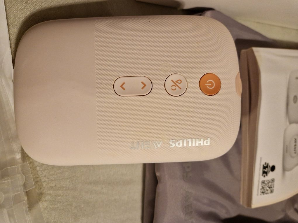 Duży zestaw Laktator elektryczny Philips Avent +10szt wore
