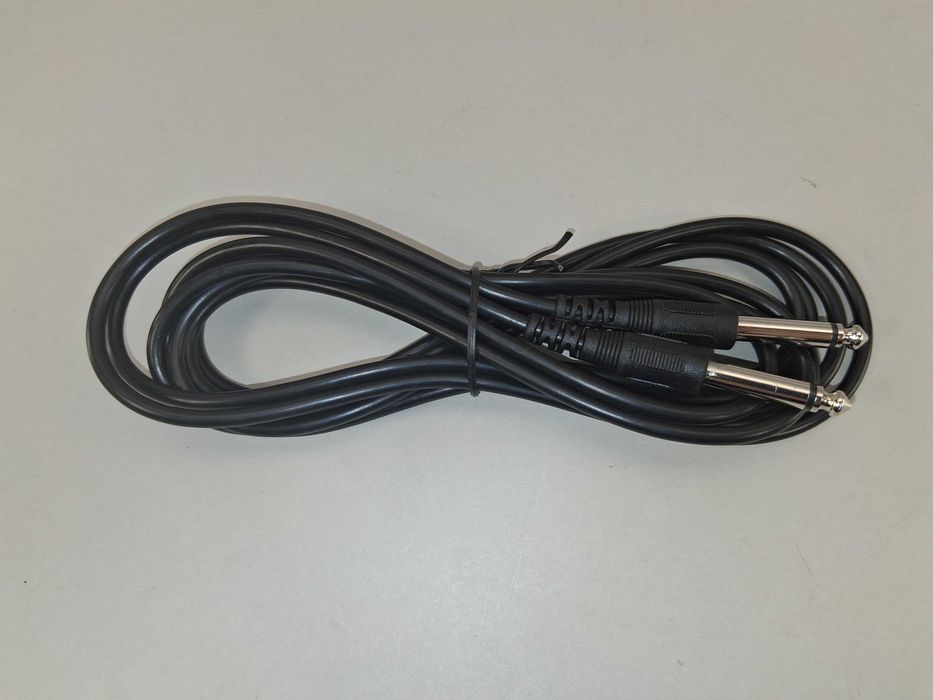 N039 Kabel Instrumentalny Jack 6.3 mm Mono TS 3 Metry Do Gitar