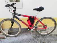 Bicicleta de alumínio