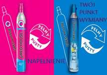 WEJHEROWO Soda Stream SodaStream gaz CO2