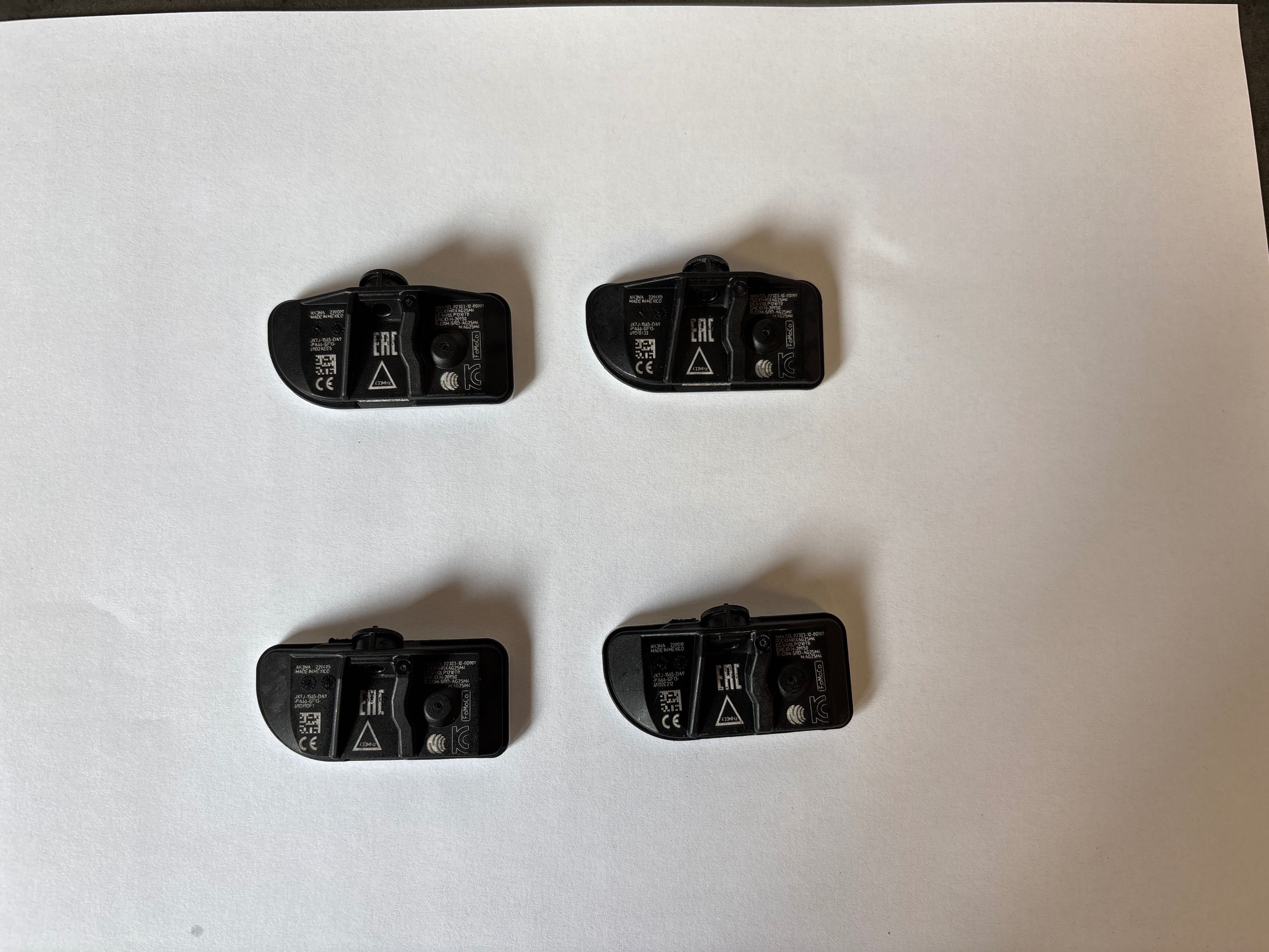 Nowe czujniki ciśnienia TPMS Ford Focus Kuga Puma S-Max od 2019r