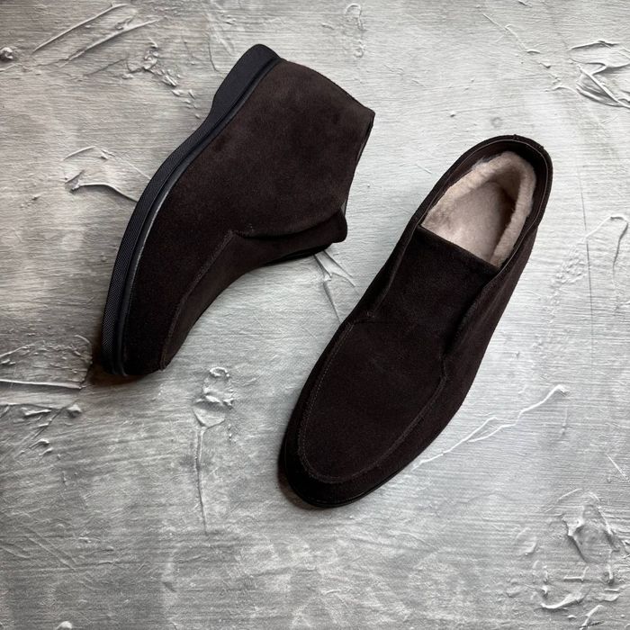 Зимние ботинки лоферы-20°  40-45