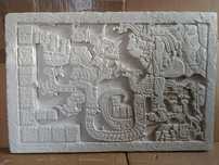 Obraz dekor relief gipsowy Majowie duży